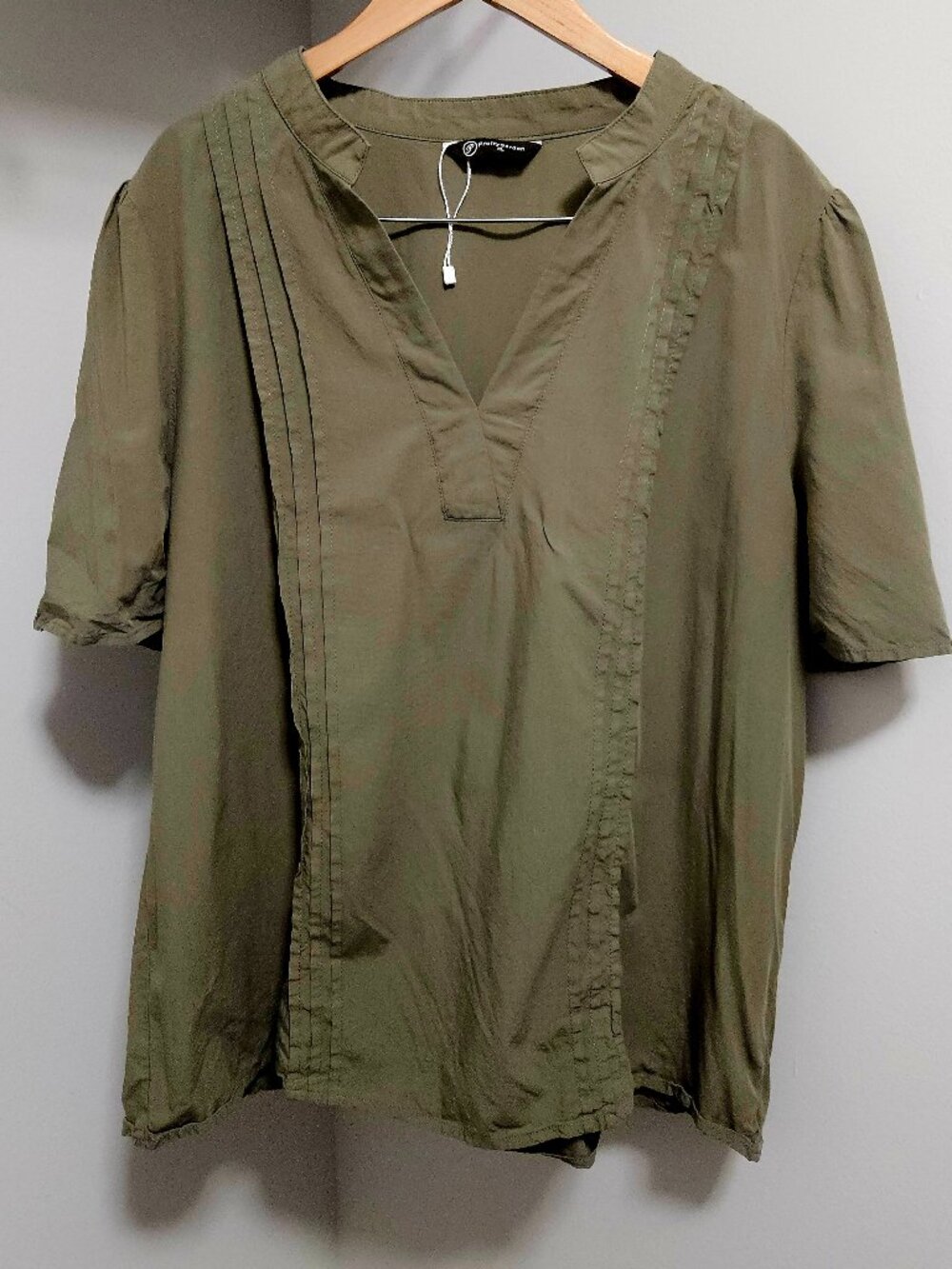 Pretty Garden Green Blouse